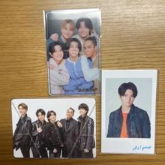 Aぇ! group ミニカード チェキ風カード セット