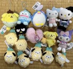 サンリオ　ポムポムプリン　ポチッャコ　ハンギョドン　キティー　クロミ　マイメロ