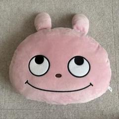 にしむらゆうじ フェイスクッション ぬいぐるみ ラブラビット にしむらゆうじ作品 ラブラビット でっかいフェイスクッション