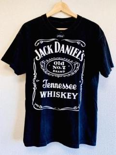 ビンテージ ジャック ダニエル T シャツ (限定缶バッジ付き)