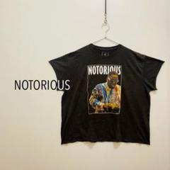 NOTORIOUS グラフィック Tシャツ ダークブラウン XXLサイズ