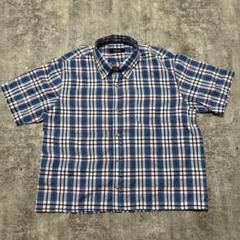 OLD 短丈　ショート丈　チェックシャツ　cityboy 古着　ボックス