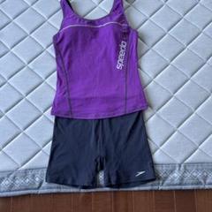 Speedo 紫黒 タンクトップ水着