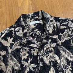 ニット半袖シャツ　美品！