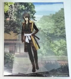 沖田総司 藤堂平助セット 薄桜鬼 デカ アクリルスタンド 墨絵 SSL A3クリアポスター「TVアニメ『薄桜鬼』」04/藤堂平助(描き下ろし