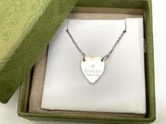 ○デバ男様専用です○GUCCIグッチ ハート ネックレス シルバー Ag925