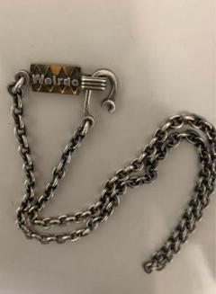 Weirdo キー型 ネックレス シルバー IMG_6410.jpg