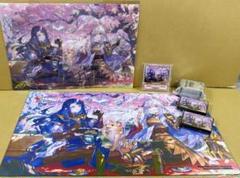 放浪皇のお花見　ビジュアルボードなど　3点セット売り　未開封 MTG 放浪皇のお花見キャンペーン 絵柄3種フルセット B