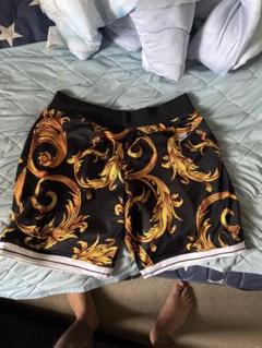 Supreme floral ショートパンツ　M Supreme - Supreme Floral Velour Short m Supremeのショートパンツ