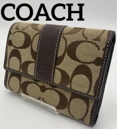 COACH コーチ 折り財布 ネオングリーン 緑色 ヴィンテージローズ 花柄 ...