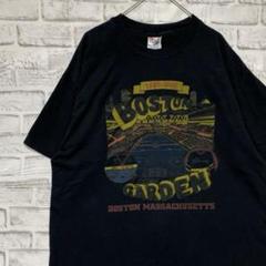 USA製90sヴィンテージTシャツ！シングルステッチ　ブラック半袖古着XL 23