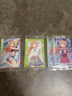 学園アイドルマスター　ウエハース　紫雲清夏　セット