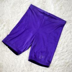 【c4984】NIKE ハーフパンツ　パープル　ストレッチ　スポーツ