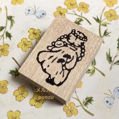 ✨️数量限定✨️即完売✨国内作家✨PEPIN✨️スタンプ✨女の子✨️くま✨️アンティーク