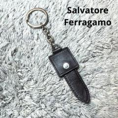 新品 Ferragamo 近年モデル ダブル ガンチーニ キーリング fe-ferragamo72_1.jpg
