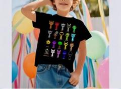 スプランキー SPRUNKI Tシャツ 子供服 キッズ 130cm 新品ブラック