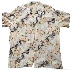 ♥入手困難♥Hawaiian Surf Brand アロハシャツ 和柄 龍 桜