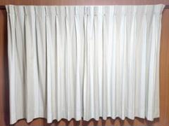 80【値下げ】送料込み　腰窓 用　カーテン　100×135cm　2枚セット