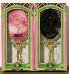 【ナムコ限定】ウィキッド ふたりの魔女　 ハンドミラー 全4種セット 2025年最新】ウィキッドミラーの人気アイテム - メルカリ