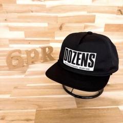 激レア/廃番【ラッツ】人気カラー DOZENSダース キャップ バイカー 黒×白