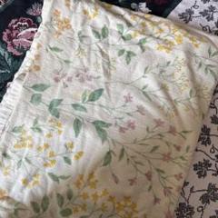 NISHIKAWA 花柄毛布 シングル