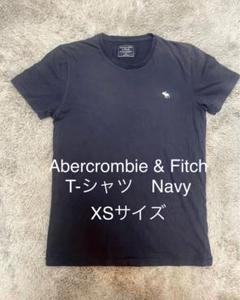Abercrombie & Fitch ネイビー Tシャツ XSサイズ