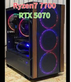 新品ゲーミングpc Ryzen7 7700 RTX5070