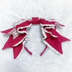 AngelicPretty BemyValentine カチューシャ 赤 AngelicPretty BemyValentine カチューシャ 赤 Be My Valentine