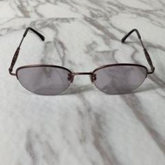 国内発送 90s yves ロゴ 日本製 ハーフリムサングラス laurent saint 小物