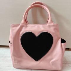 MILK 黒ピンク ハート 2wayバッグ