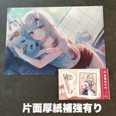 ローソン限定 ホロライブ 百鬼あやめ クリアファイル＆ステッカー