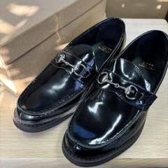 HARE ローファー 黒、ロカビリー