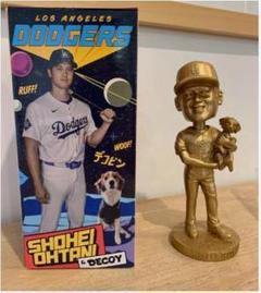 ノーマル　ゴールド 2体セット　大谷翔平＆デコピンボブルヘッド　球場限定品 ノーマル ゴールド 2体セット 大谷翔平＆デコピンボブルヘッド