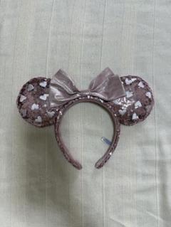 ディズニー ハート型カチューシャ ピンク