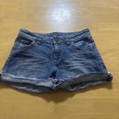 デニム　ショートパンツ160