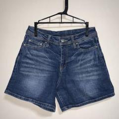 OZOC オゾック レディース デニムショートパンツ ズボン 脚長効果 Mサイズ