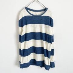 GAP ギャップ　長袖　カットソー　ロンT ボーダー　XS