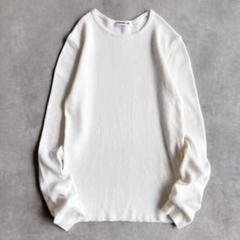 MUSE ドゥーズィエムクラス☆ボートネックコットンボクシーニット ホワイト MUSE ドゥーズィエムクラス☆ボートネックコットンボクシー