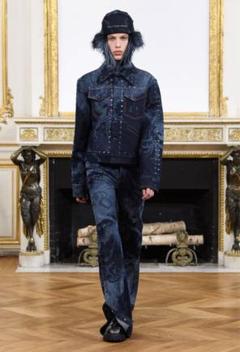 feng chen wang フェニックス プリント デニムのサムネイル