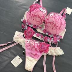 福袋・半額ポスター - クリーニング屋さん専用の通 サルート ブラジャー&ショーツセット ミュージカル女優 82G 下着・アンダーウェア