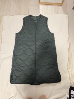 ZARA キルティングダウンベスト　ロングベスト　ロングジレ ZARA キルティングダウンベスト ロングベスト ロングジレ