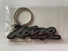 KONDORacing　ラバーキーホルダー　近藤真彦　ラバーキーホルダー 近藤真彦 kondo racing ラバーキーホルダー ブルー - メルカリ
