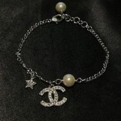 希少CHANEL ロゴブレスレット　ラバーブレスレット　箱付 希少CHANEL ロゴブレスレット ラバーブレスレット 箱付安く