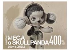 POPMART α SKULLPANDA 400% Egon Schiele
