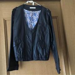 フェイクレザージャケット