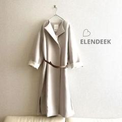 値下不可】エレンディーク ELENDEEK ロング チェスターコート