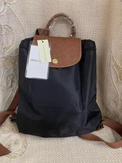 新品Longchamp ロンシャン ラグジュアリー ル・プリアージュ リュック黒