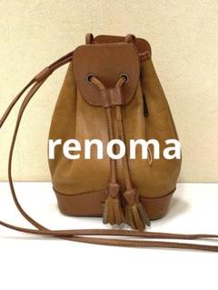 renoma レノマ 巾着バッグ ショルダーバッグ