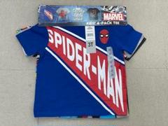 K07413）新品 マーベル スパイダーマン キッズ Tシャツ 4枚セット 3T