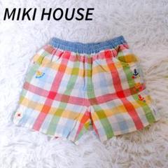MIKI HOUSE/ミキハウス チェック柄パンツ 80